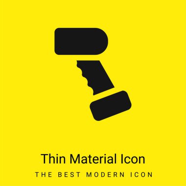 Barkod en az parlak sarı madde simgesi