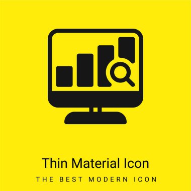 Analizler çok az parlak sarı madde simgesi