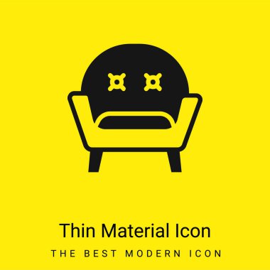 Koltuk Minimum Parlak Sarı Madde simgesi