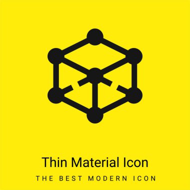 3D Minimum Parlak Madde Simgesi Modelleme