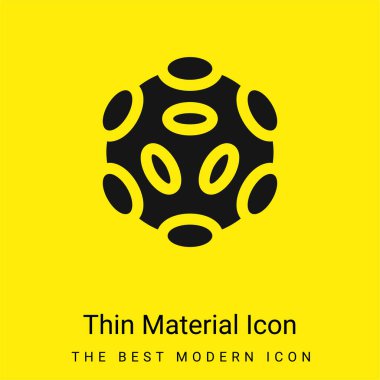 Bakteriler en az parlak sarı madde simgesi