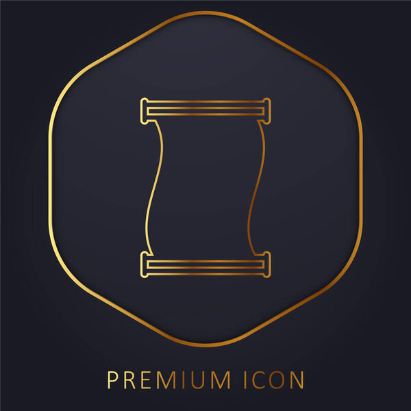 Логотип или иконка золотой линии