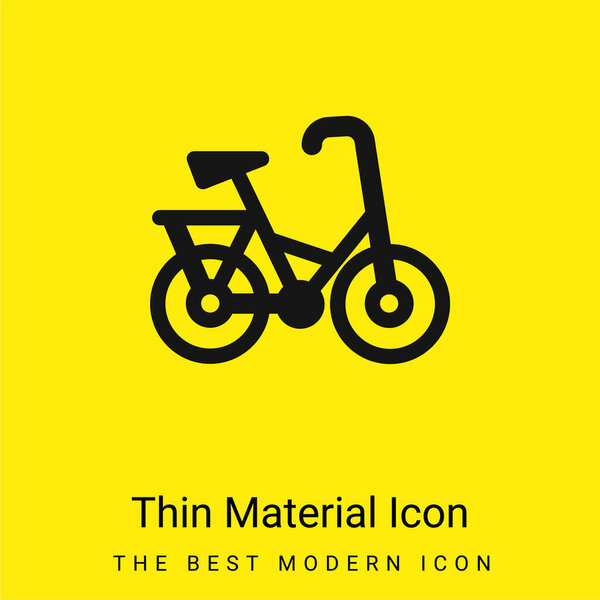 Минимальная ярко-желтая иконка