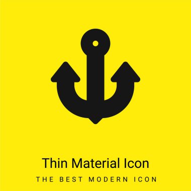 Asgari düzeyde parlak sarı madde simgesi