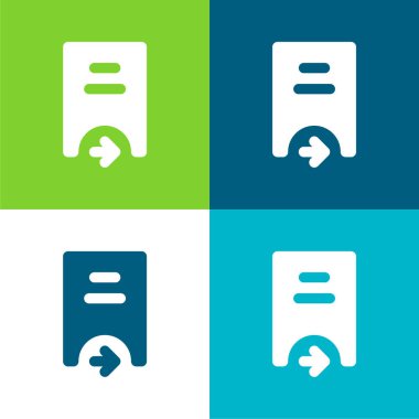 Düz Düz Düz Renk simgesi kümesi