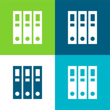 Arşiv Düz Renk en az simge kümesi