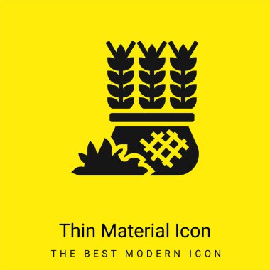 Arpa minimumu parlak sarı madde simgesi