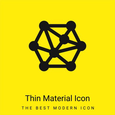 3D Minimum Parlak Madde Simgesi Modelleme