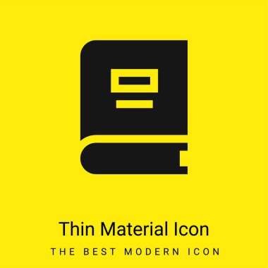 Kitap en az parlak sarı malzeme simgesi