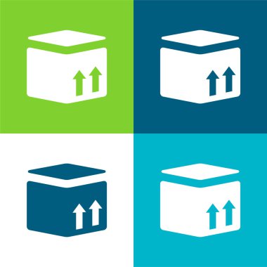 Kutu Düzlüğü 4 renk en küçük simge kümesi