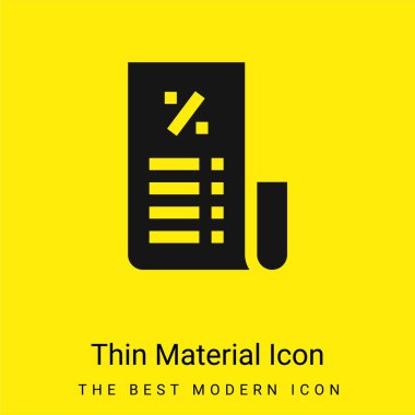 Bill en az parlak madde simgesi