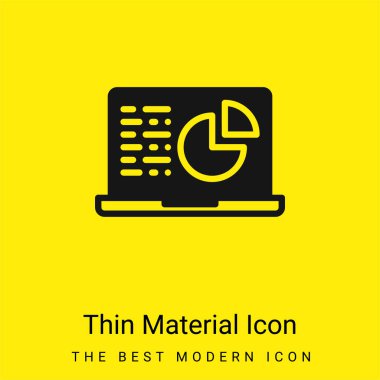 Analizler çok az parlak sarı madde simgesi