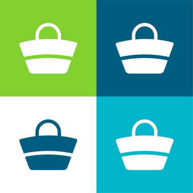 Poşet Düz Renk en az simge seti