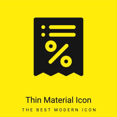 Bill en az parlak madde simgesi