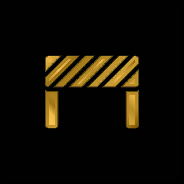 Металлическая икона или вектор логотипа