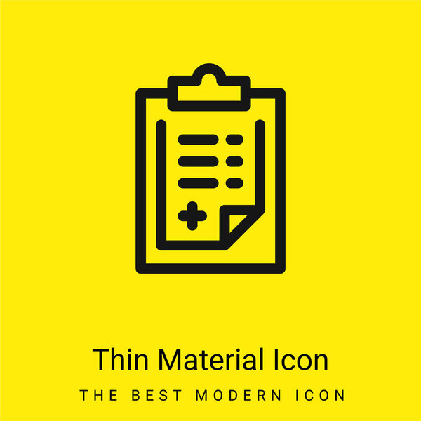 Admision Form minimal bright yellow material icon