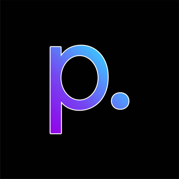 Символ "Голубой градиент"