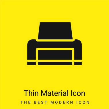 Siyah Yazıcı Asgari Parlak Sarı Madde simgesi