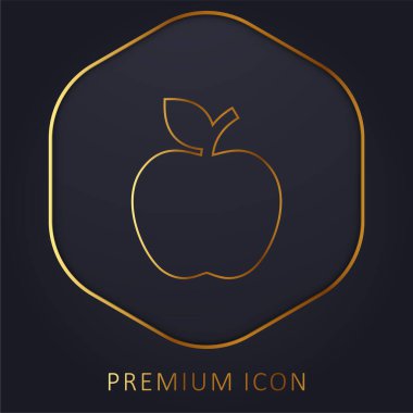 Elma hattı premium logosu veya simgesi