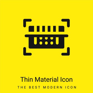 Barkod Tarayıcı Asgari parlak madde simgesi