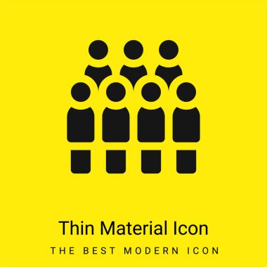 Seyirci en az parlak sarı madde simgesi