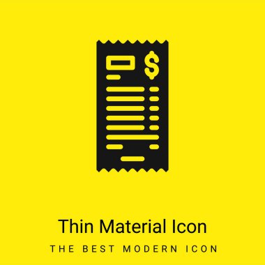 Bill en az parlak madde simgesi