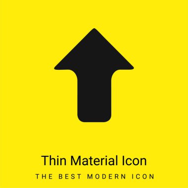 Ok Gösterimi Asgari düzeyde parlak sarı malzeme simgesi