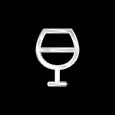 Gümüş kaplama metalik simge