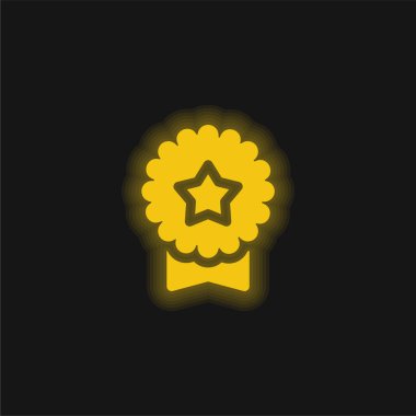 En çok satan sarı parlak neon simgesi