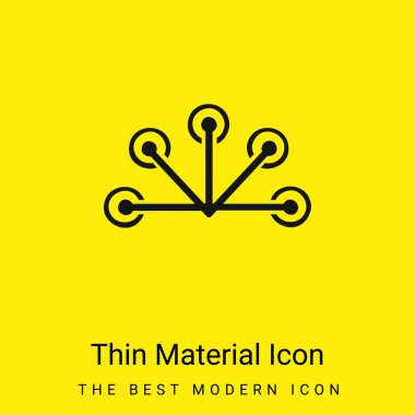 Anten, en az parlak sarı madde simgesi