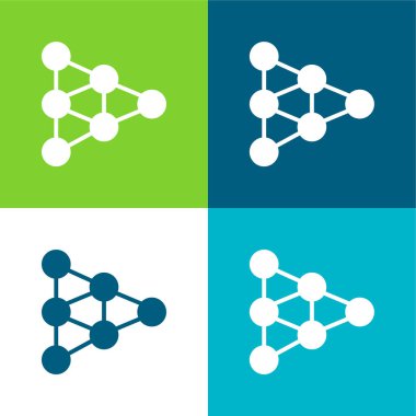 Analitik Düz Düz Renk en az simge kümesi