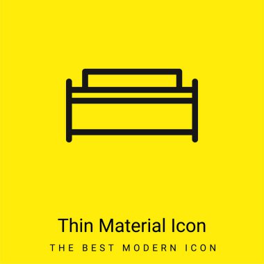 Büyük yatak, en az sarı madde simgesi