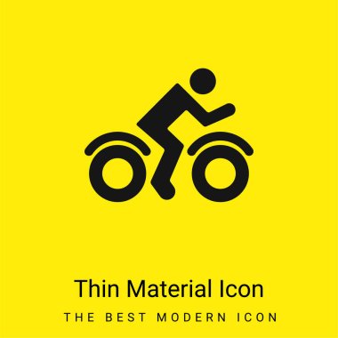 Motosiklet Sürücüsü Tarafı Görünümü En az sarı malzeme simgesi