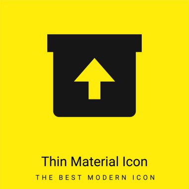 Kutu en az parlak sarı malzeme simgesi