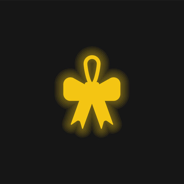 Светящийся неоновый значок