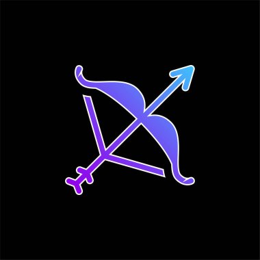 Artemis blue gradient vector icon
