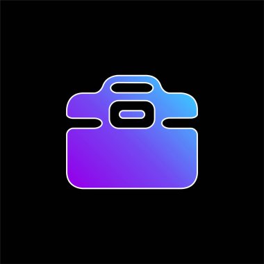 Black Tool Box blue gradient vector icon