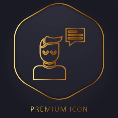 Danışman Altın Hat premium logosu veya simgesi