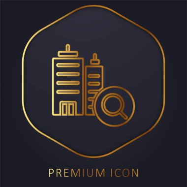 Altın hat prim logosu ya da simgesi rezervasyon ediliyor