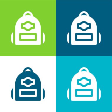 Poşet Düz Renk en az simge seti