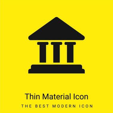 Banka Binası Asgari Parlak Sarı Madde simgesi