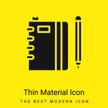 Kitap en az parlak sarı malzeme simgesi