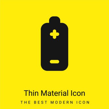 Pil en az parlak sarı madde simgesi