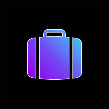 Yük mavi gradyan vektör simgesi