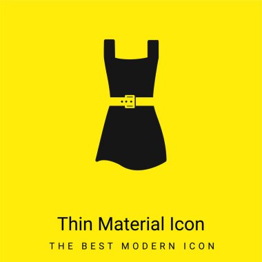 Siyah Kadın Giysisi En az sarı malzeme simgesi