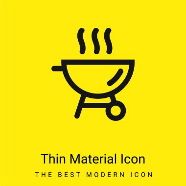 Barbekü en az sarı madde simgesi