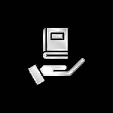 Gümüş kaplama metalik simge