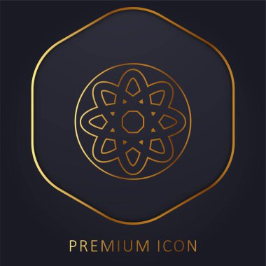 Atomik Yapı Altın Hat prim logosu veya simgesi