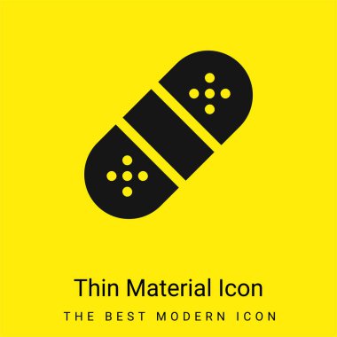 Yara bandı en az sarı malzeme simgesi