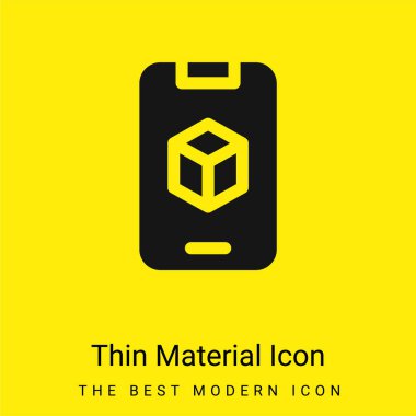 Artırılmış Gerçeklik Asgari Parlak Sarı Madde simgesi